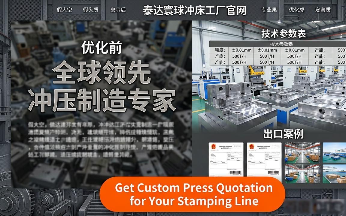 冲床工厂外贸SEO获客