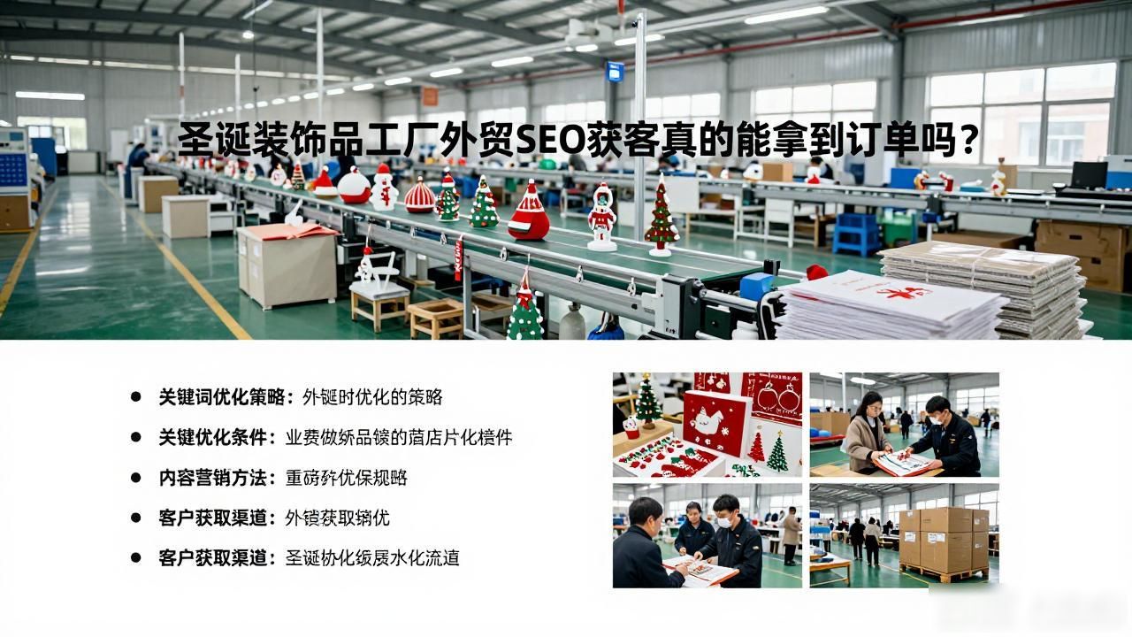 圣诞装饰品工厂外贸SEO获客_圣诞节工艺品外贸经验_圣诞用品外贸好做吗