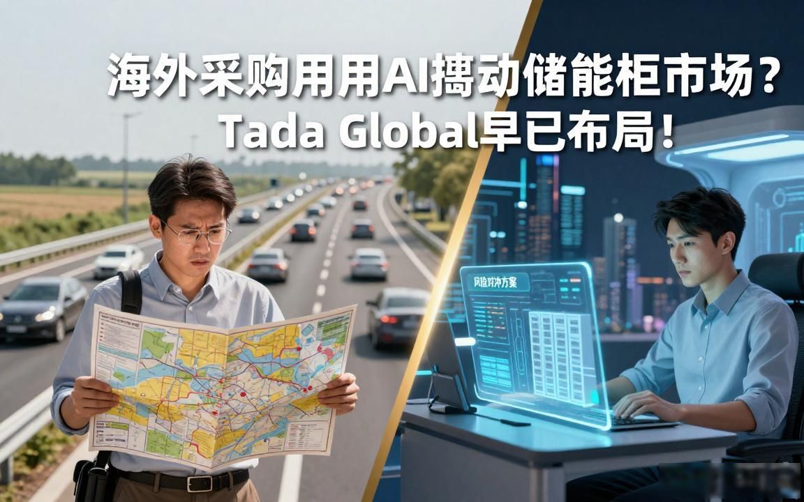 海外采购商用AI找储能柜供应商怎么布局