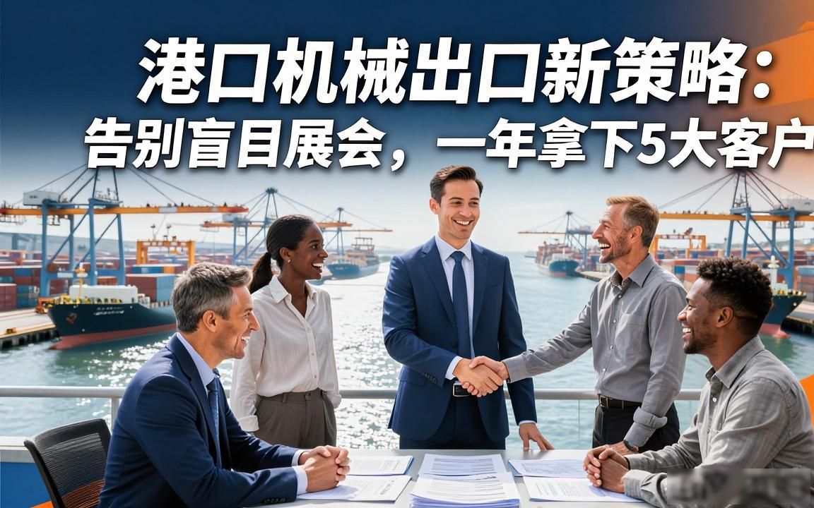 港口机械工厂出口客户开发