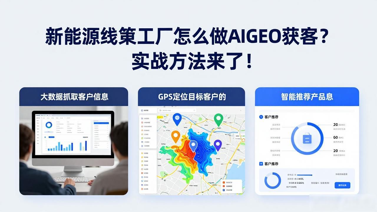新能源线束工厂怎么做AI GEO获客_线束厂工作视频_新能源汽车线束制造企业