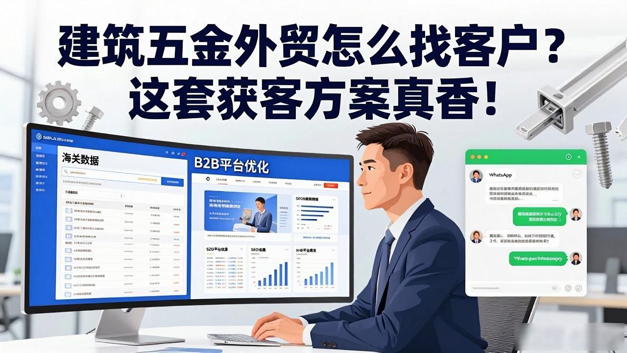 建筑五金外贸获客方案_做外贸五金产品要什么资质_五金外贸业务员好做吗