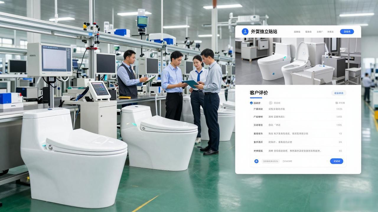 智能马桶厂家直销_智能马桶招募全国业务员_智能马桶工厂外贸独立站获客