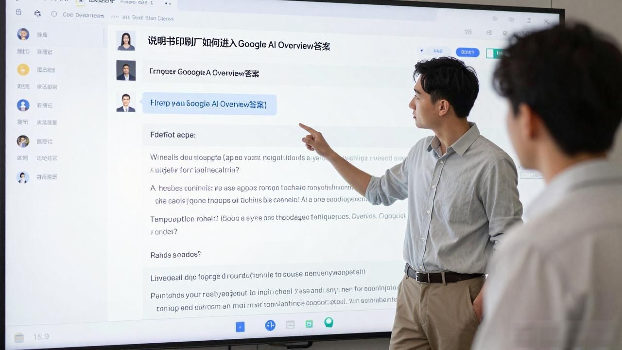 印刷厂教材_说明书印刷厂如何进入Google AI Overview答案_印刷厂印书在哪啊
