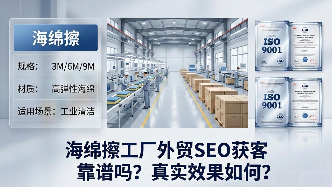 海绵擦工厂外贸SEO获客_海绵擦生产厂家_海绵擦价格图片