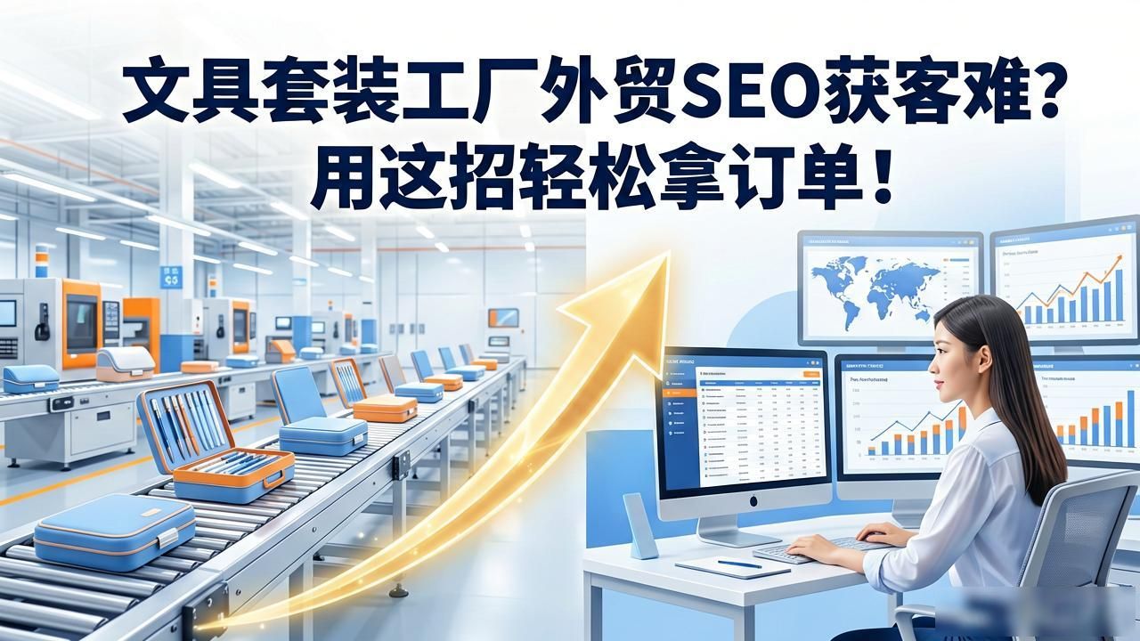 文具套装工厂外贸SEO获客_文具用品厂_文具供货商
