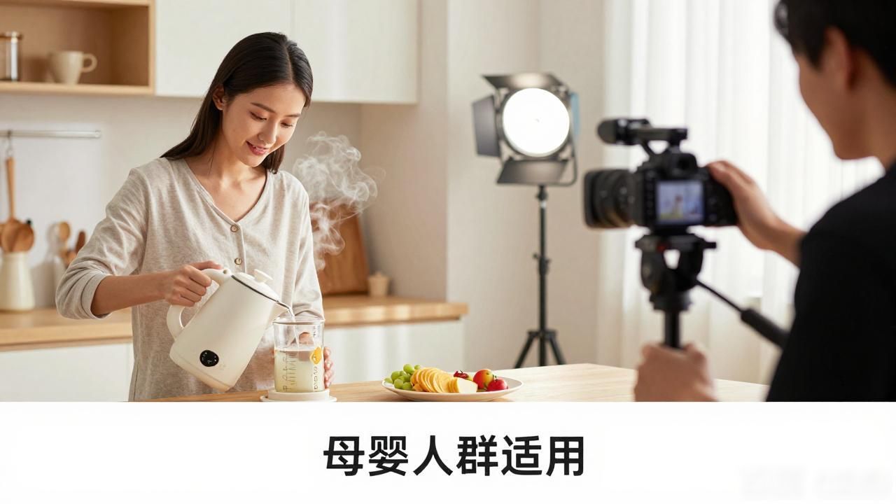 电热水壶厂YouTube应用场景视频怎么拍_水壶拍摄_拍水壶怎么拍