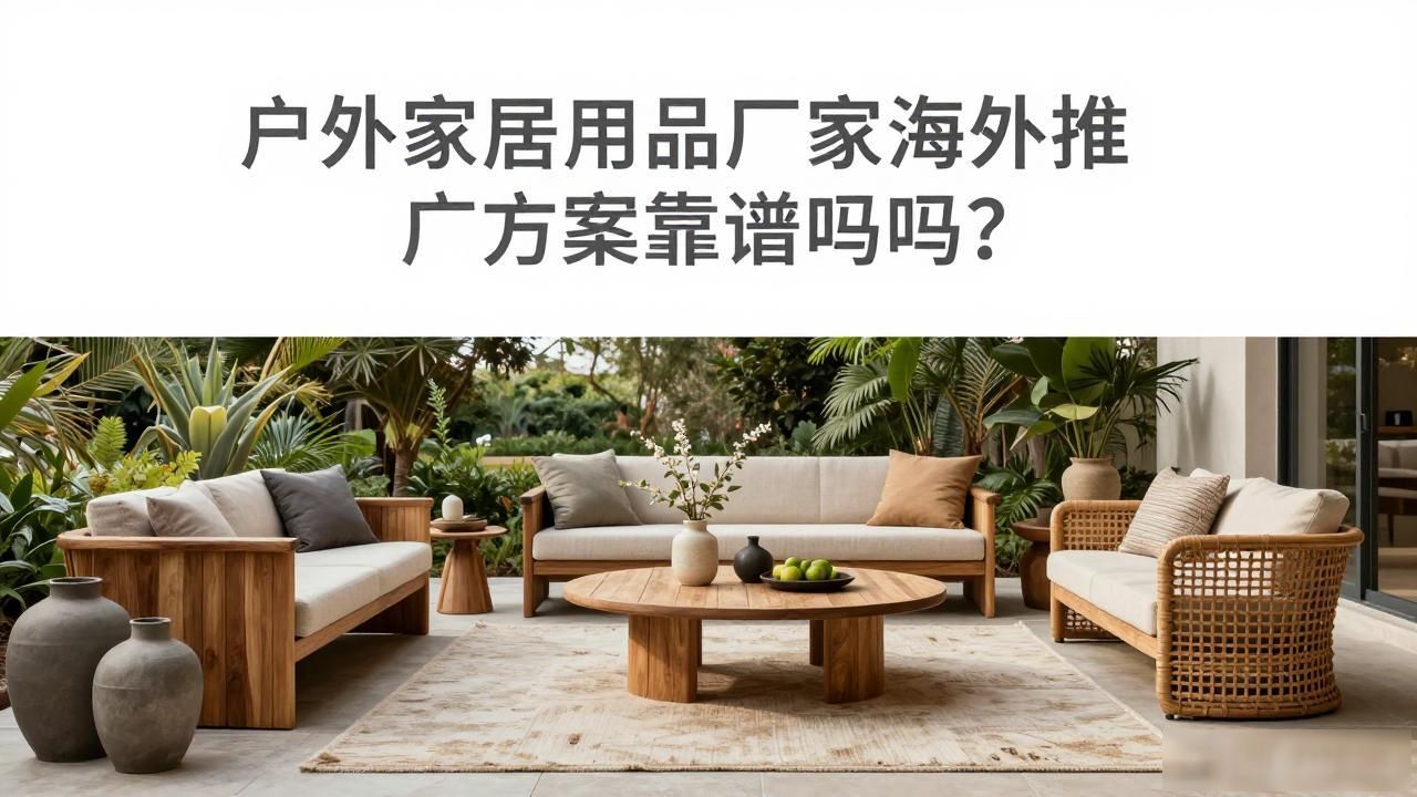 户外家居用品厂家海外推广方案_户外家具外贸_国外户外家具现状