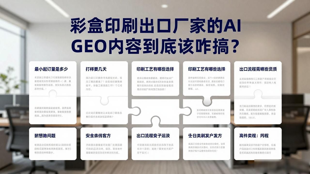出口外包装印刷要求_印刷厂彩盒怎么报价_彩盒印刷出口厂家AI GEO内容怎么做