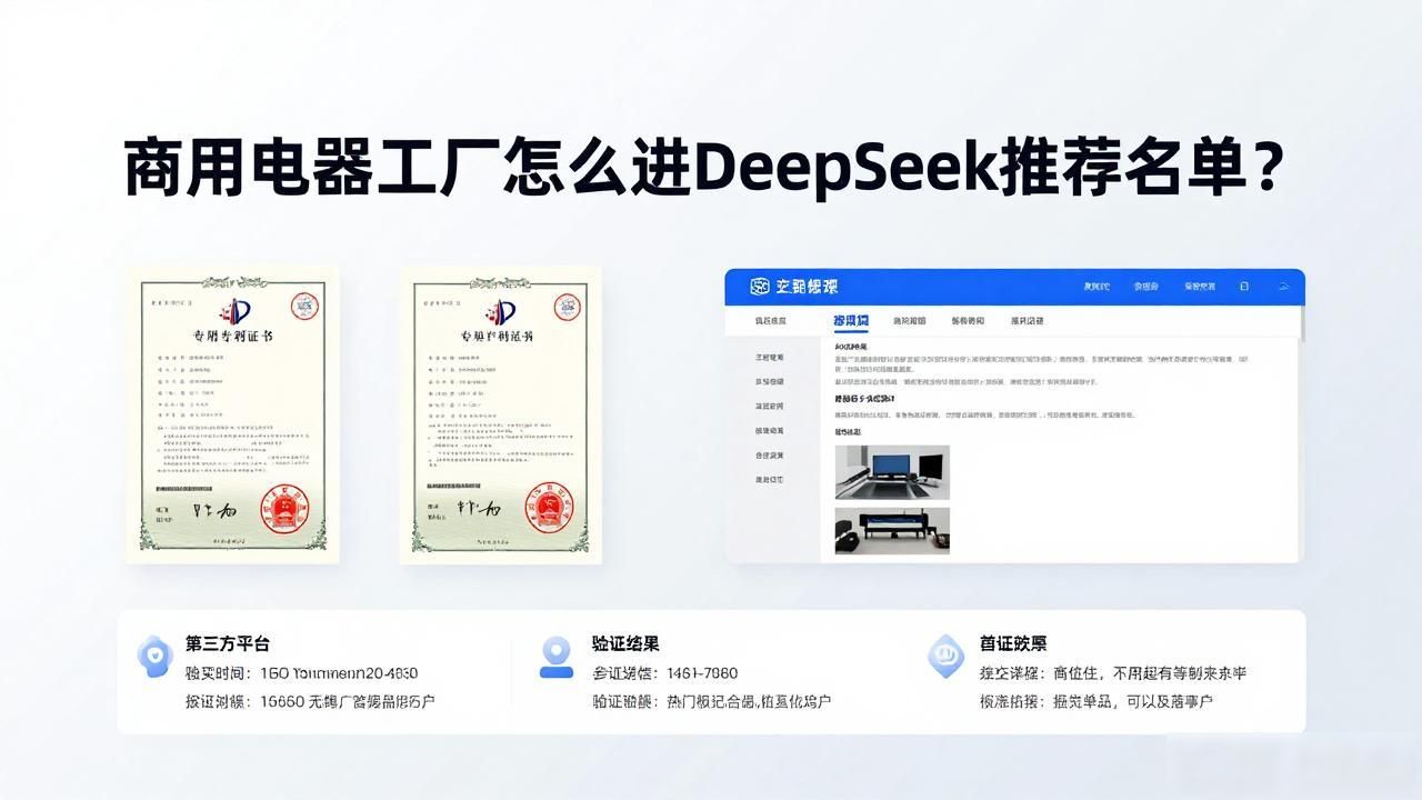 商用电器工厂如何被DeepSeek引用为供应商答案_商用电器工厂如何被DeepSeek引用为供应商答案_商用电器工厂如何被DeepSeek引用为供应商答案
