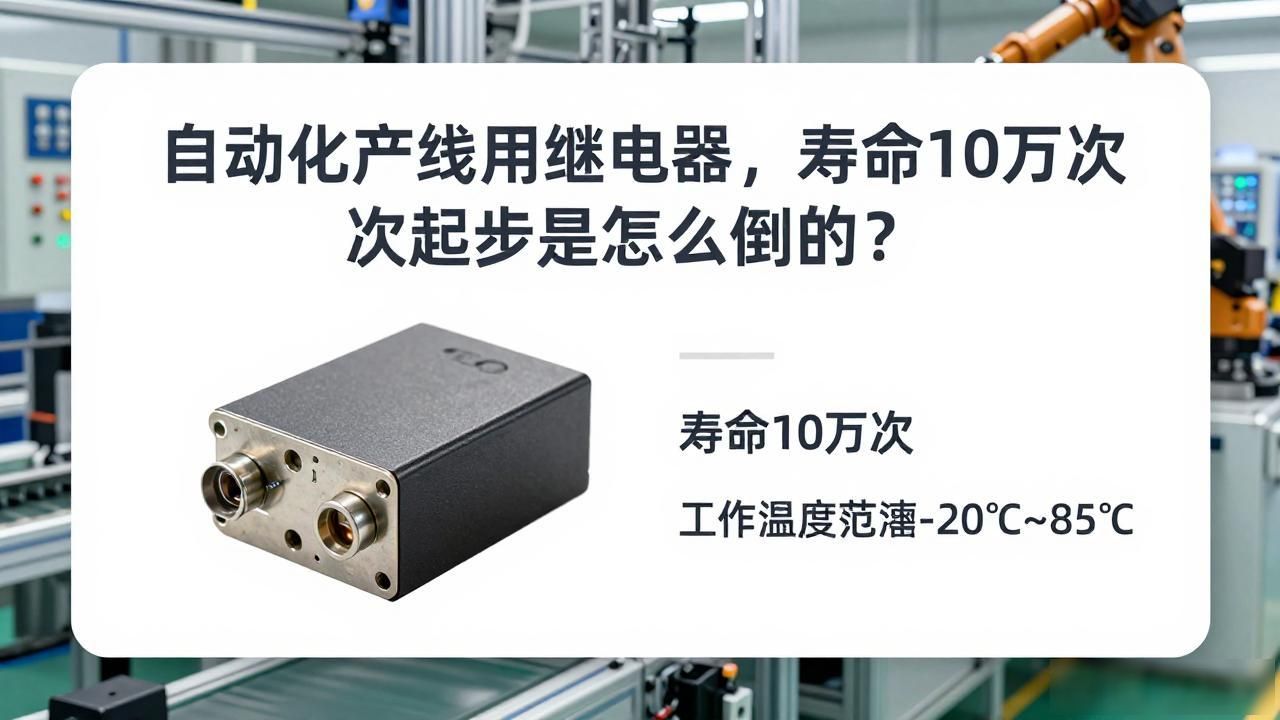 继电器工厂AI GEO独立站内容方案_继电器自动化生产线设备_继电器工艺流程