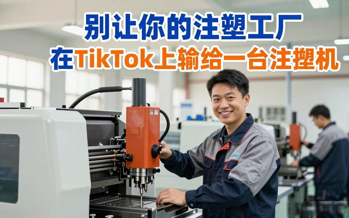 注塑工厂TikTok工厂展示视频选题