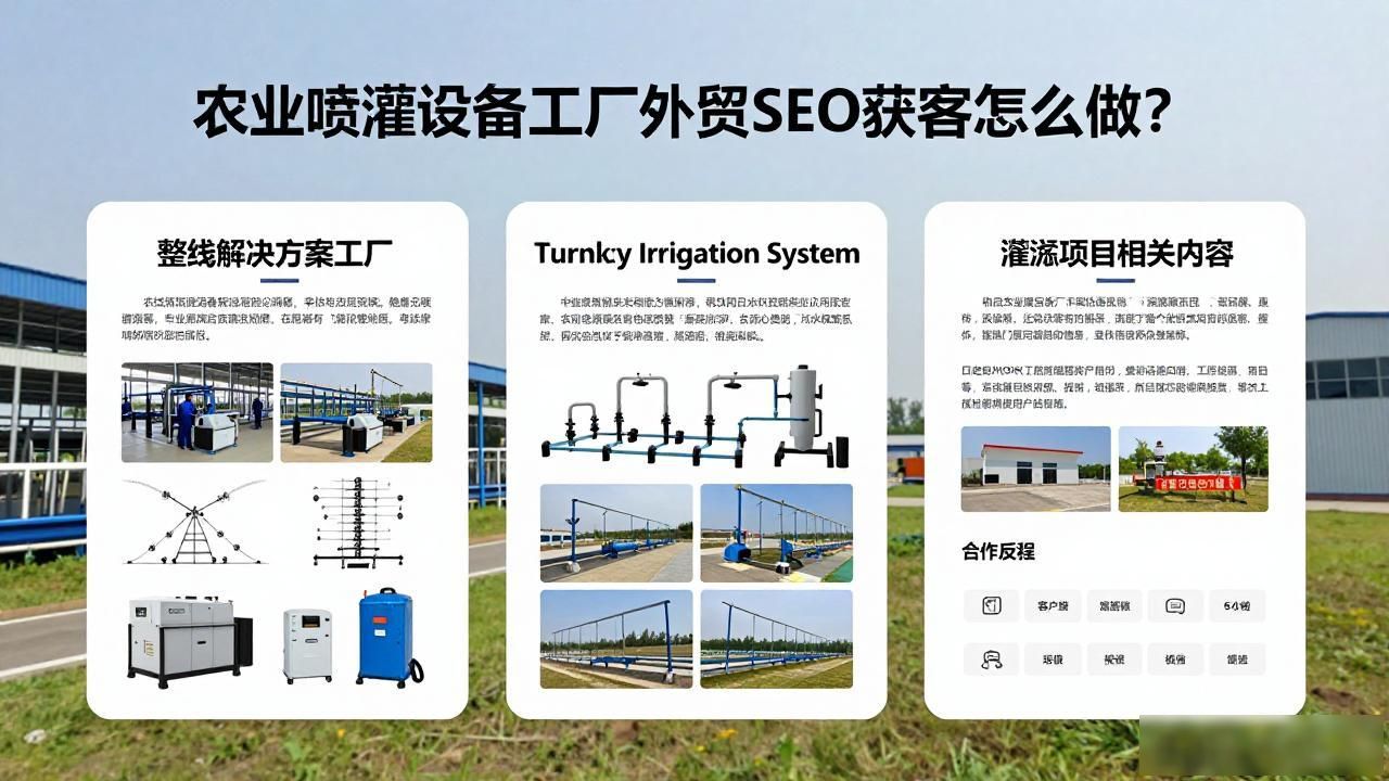 农业喷灌机_农业喷灌设备哪种好用_农业喷灌设备工厂外贸SEO获客