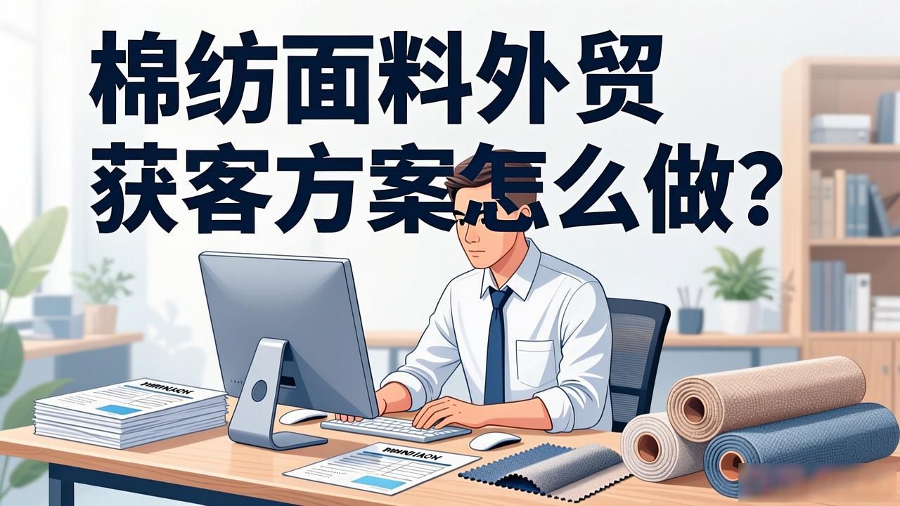 棉纺面料外贸获客方案_面料行业外贸人现状分析_面料外贸经验