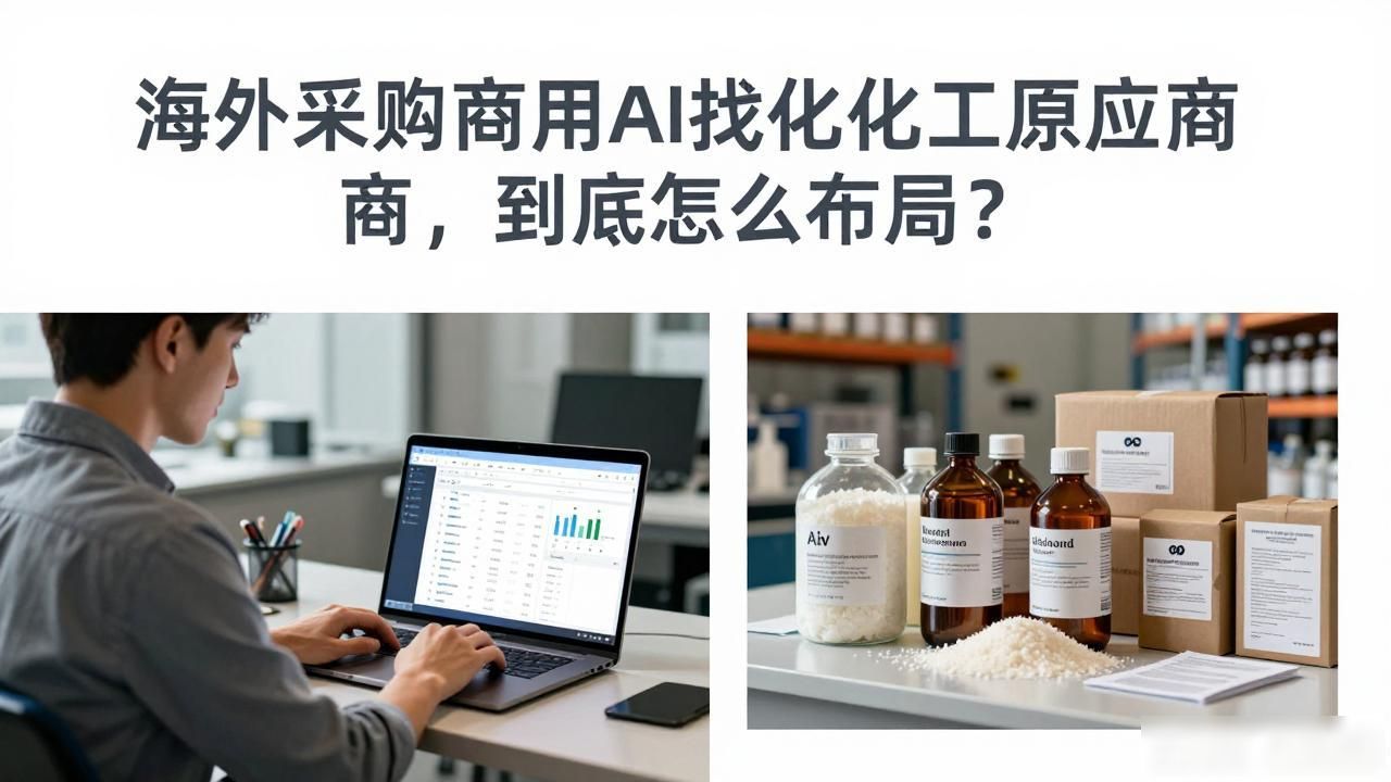化工原材料供应商_海外采购商用AI找化工原料供应商怎么布局_国外化工采购信息网