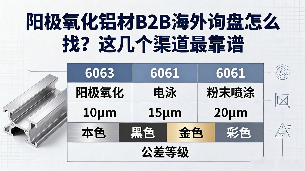 阳极氧化铝板排名前十_阳极氧化铝材B2B海外询盘_阳极氧化铝型材