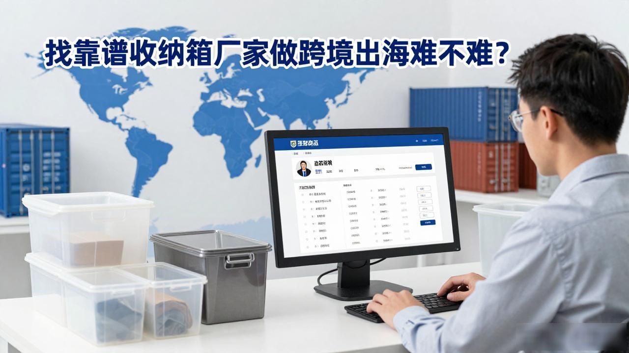 收纳箱生产厂家跨境电商出海_关于跨境电商出口箱子的封箱_跨境电商箱包