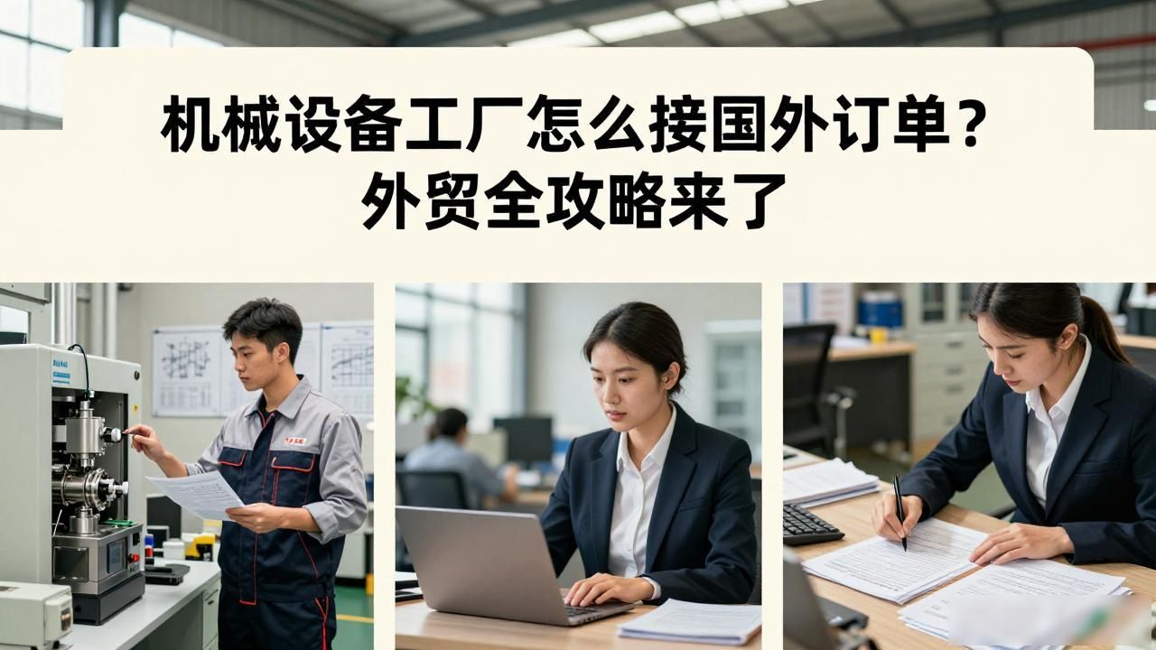 机械设备外贸怎么做_机械设备工厂怎么做外贸_机械设备外贸用什么平台好