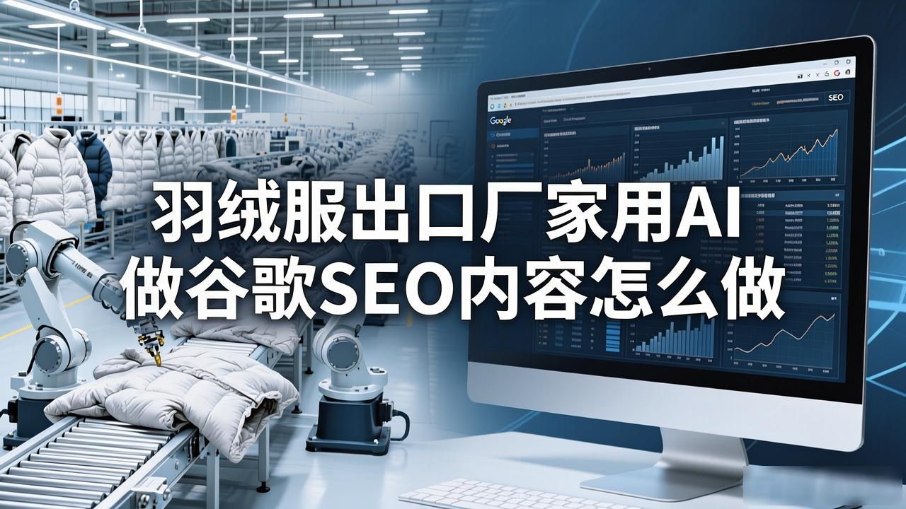 羽绒服出口厂家AI GEO内容怎么做_外贸羽绒服_羽绒服易能出口吗
