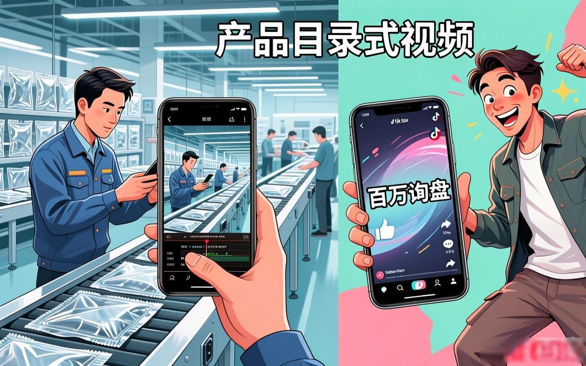 塑料包装厂TikTok短视频怎么获取B2B询盘