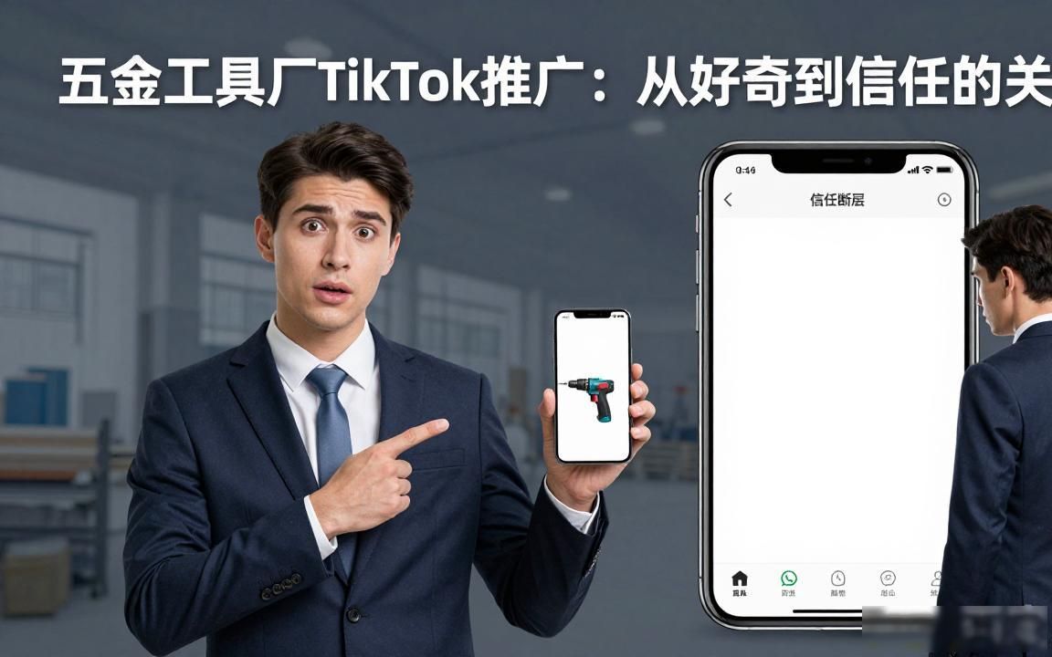五金工具工厂TikTok广告投放获取海外买家