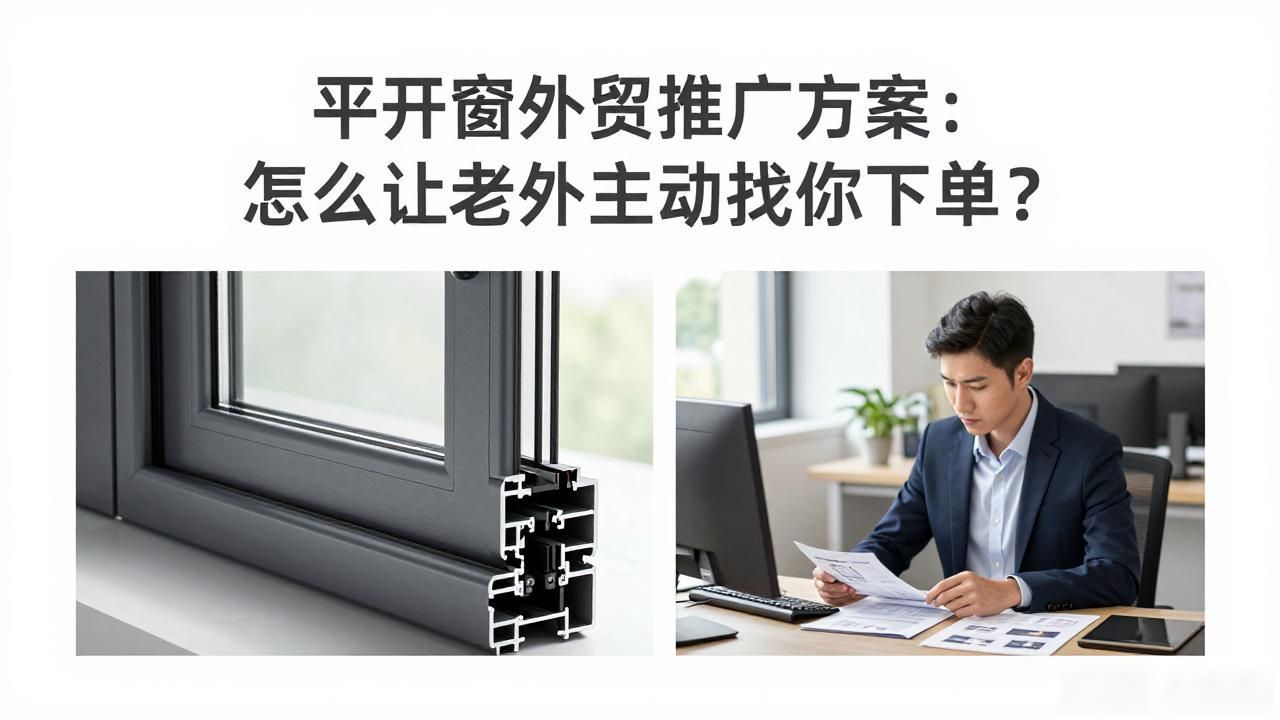 门窗外贸出口好做吗_平开窗外贸推广方案_外贸开窗推广方案平面设计