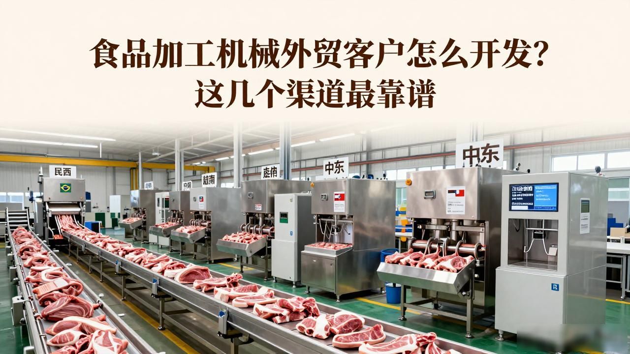 食品生产加工设备_食品加工机械生产厂家外贸客户开发_生产食品机械需要手续吗