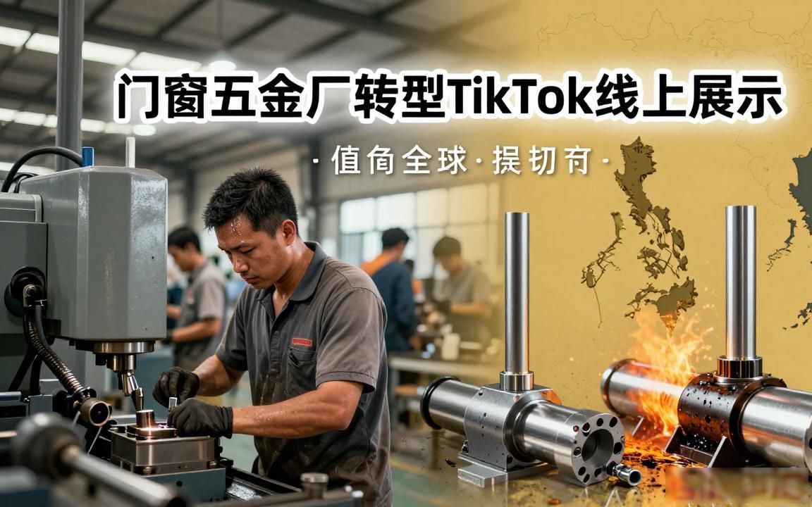 门窗五金厂工厂TikTok海外账号怎么运营