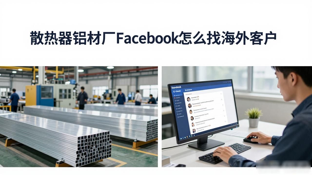 散热器铝材厂Facebook怎么开发海外客户_外企生产散热器_铝制散热器企业