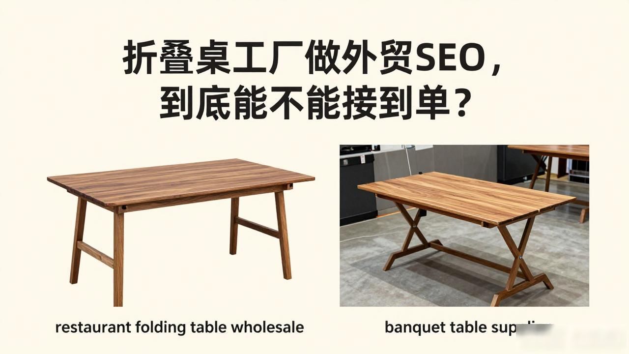 折叠桌子厂家批发_折叠桌工厂外贸SEO获客_折叠桌批发厂家直销