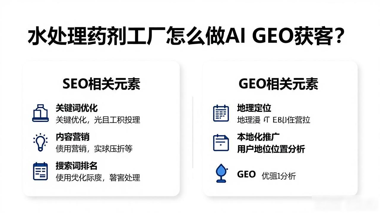 药厂水处理设备流程_水处理药剂工厂怎么做AI GEO获客_水处理药剂销售业务员有人带吗