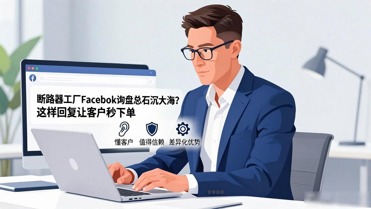 断路器工厂Facebook私信询盘转化技巧_转换工厂_转化器是什么东西