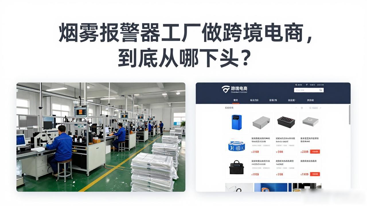 烟雾报警器的市场前景_做烟雾报警器的公司_烟雾报警器工厂跨境电商怎么做