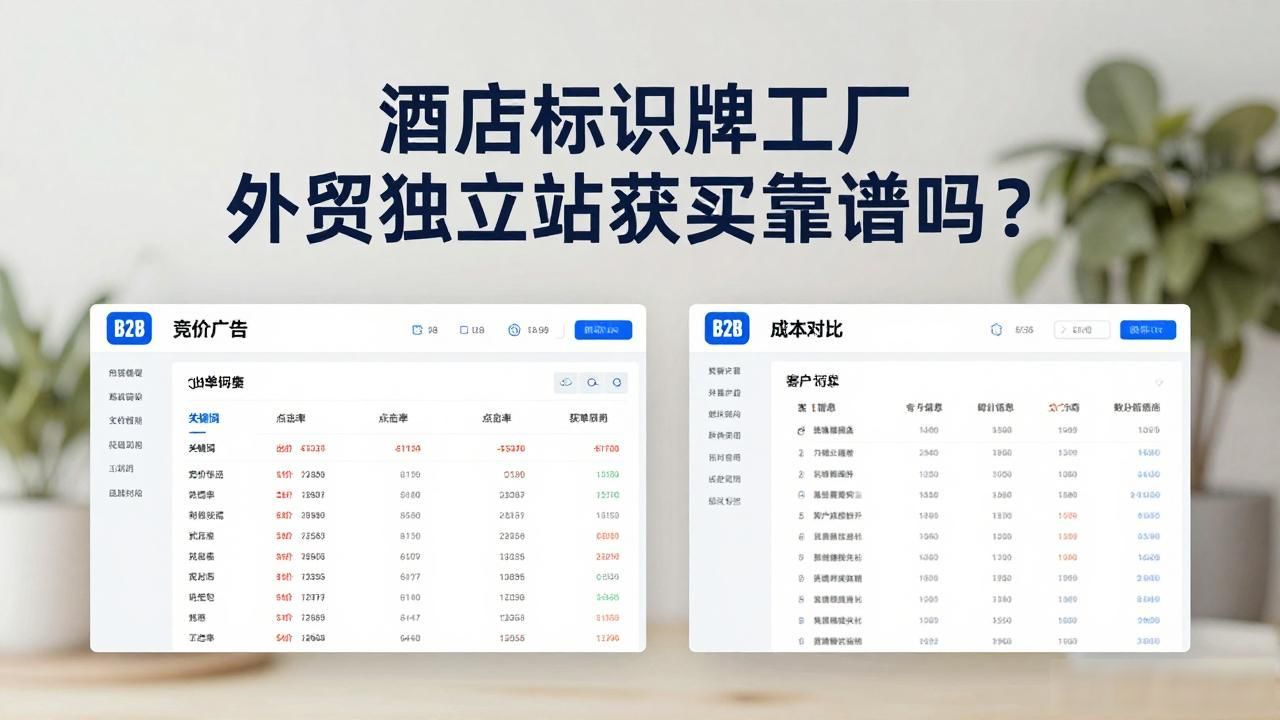 怎么建立外贸独立网站_酒店标识牌工厂外贸独立站获客_贷款获客软件有哪些