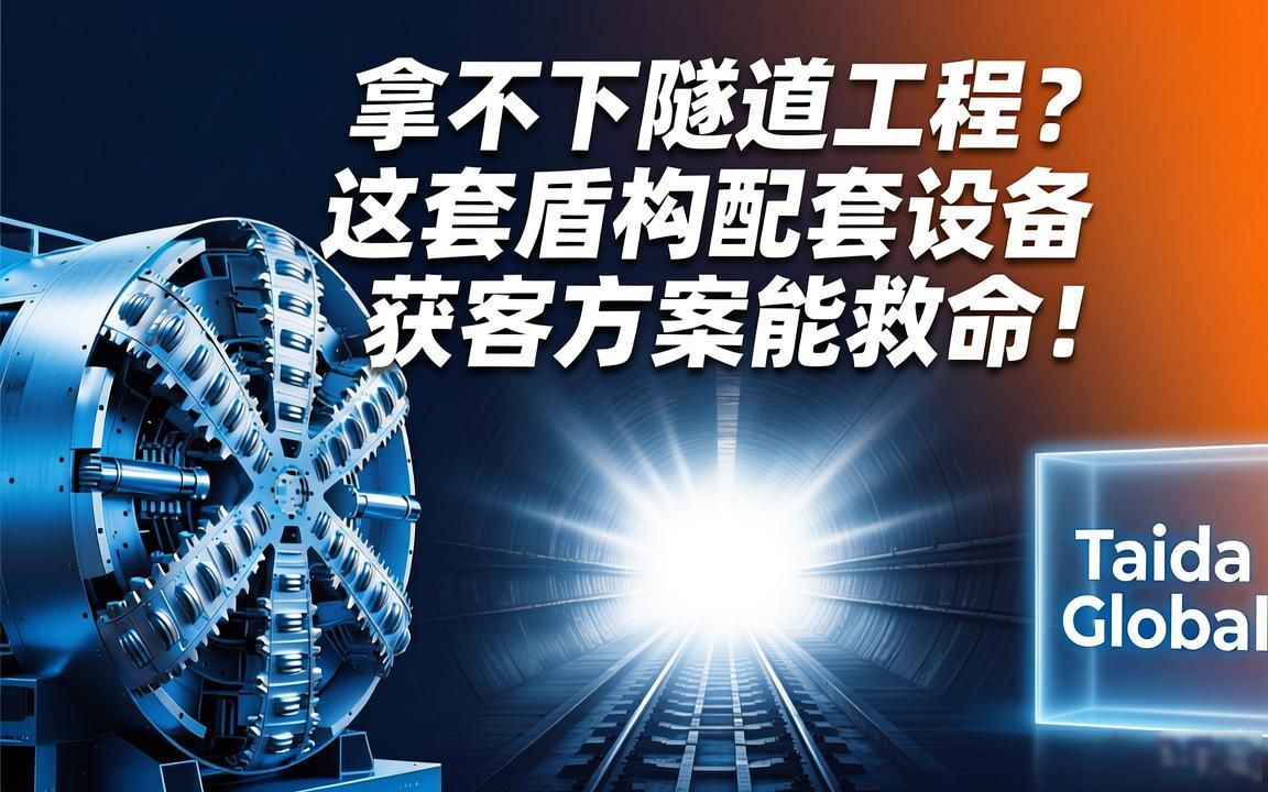 盾构配套设备外贸获客方案