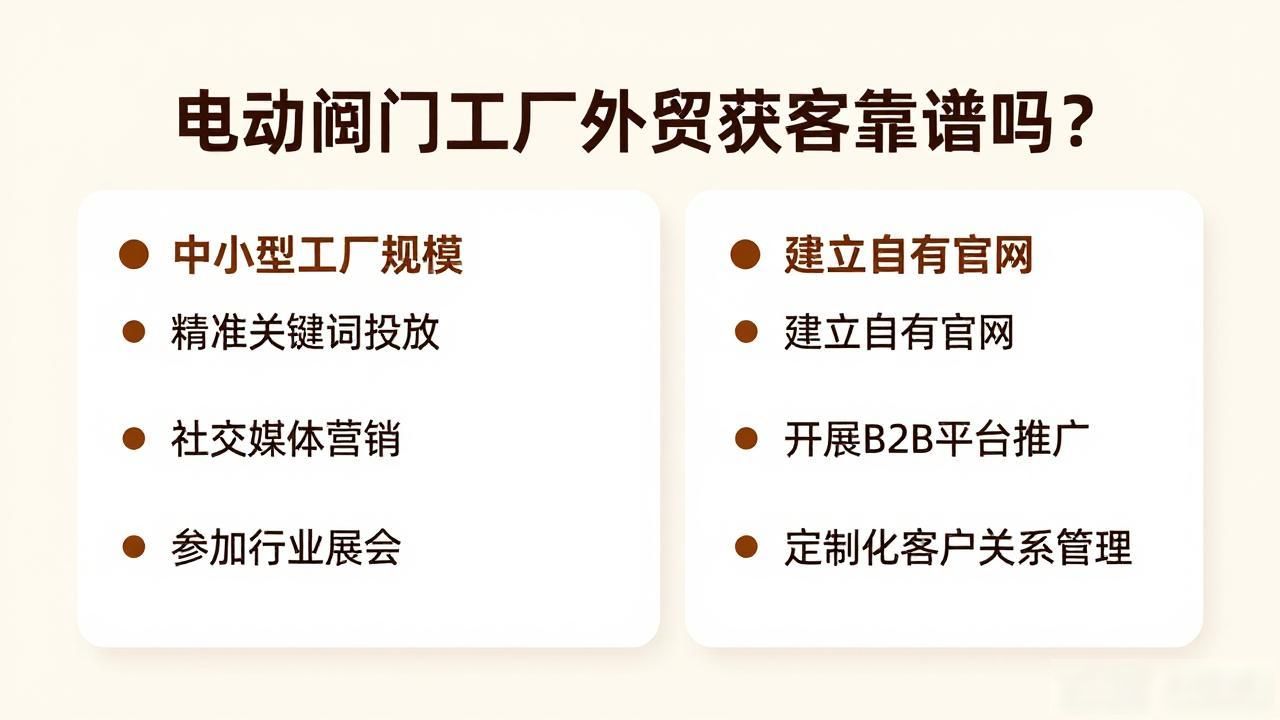 电动阀门供货商_电动阀门工厂外贸获客_阀门电动生产商
