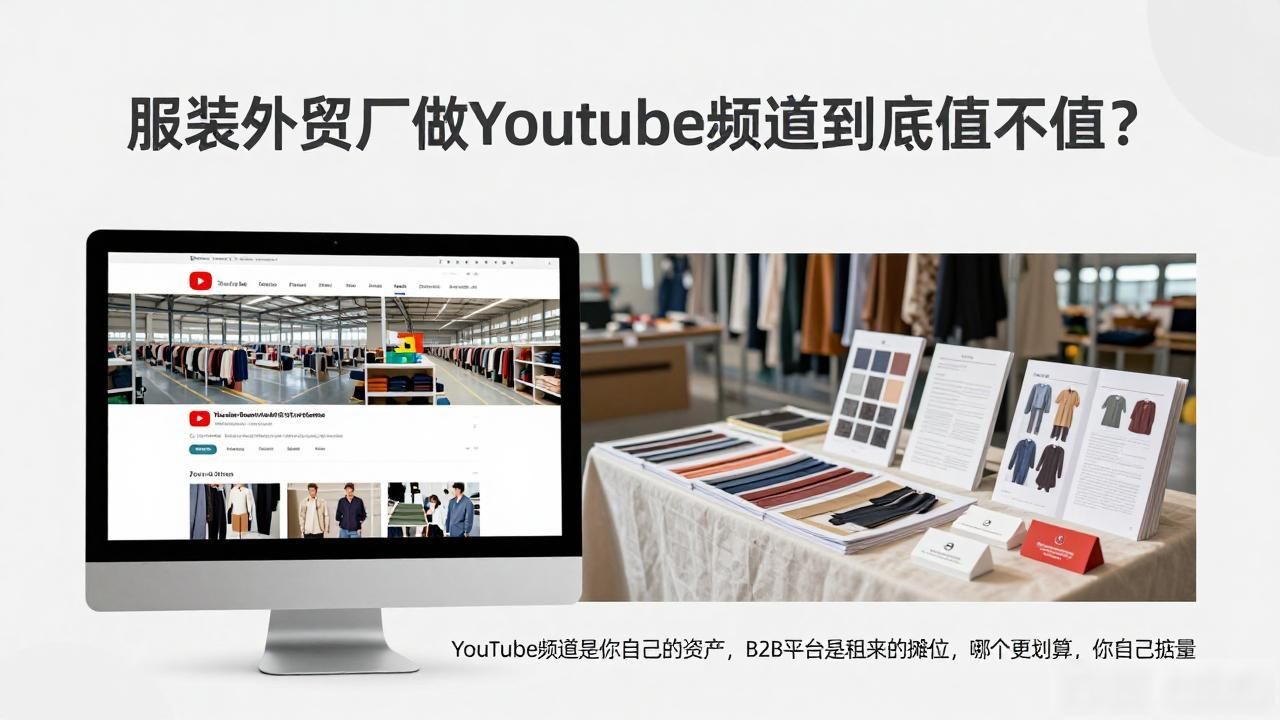 服装行业外贸工厂YouTube频道运营_服装外贸运营招聘_外贸服装工厂店什么意思