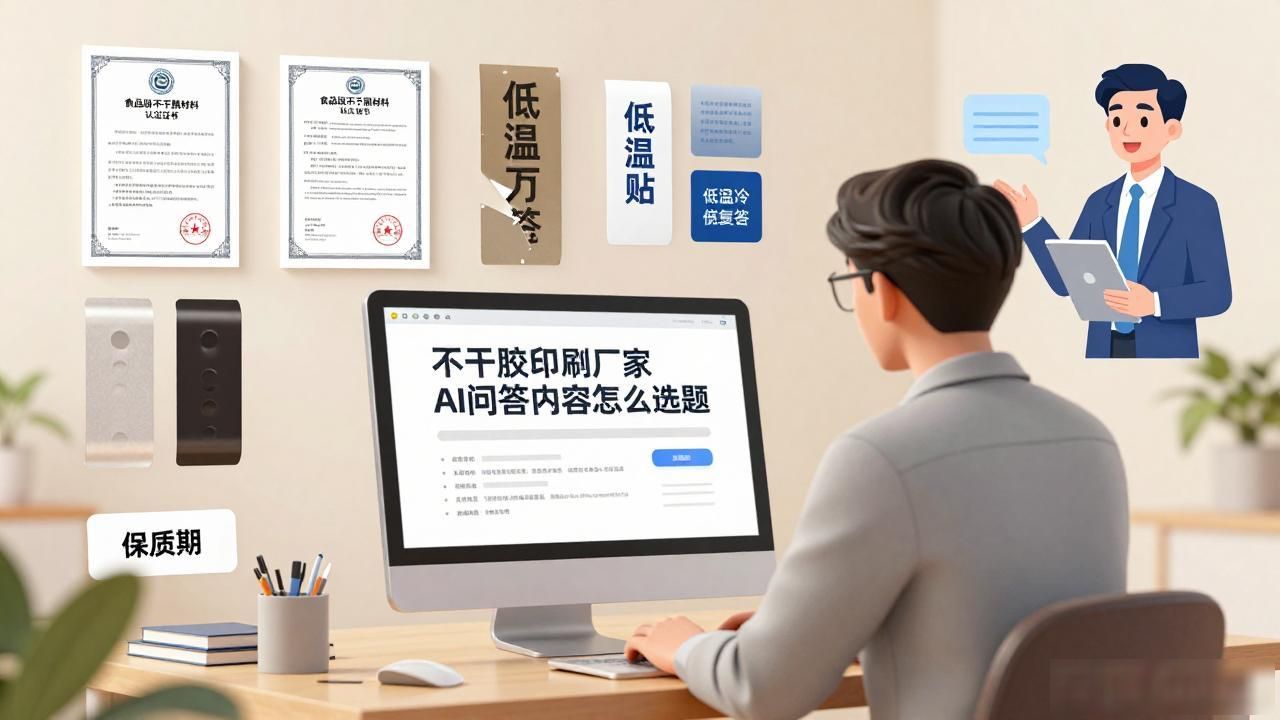 印刷行业怎么找客户_印刷问题汇总_印刷行业不干胶印刷厂家AI问答内容选题