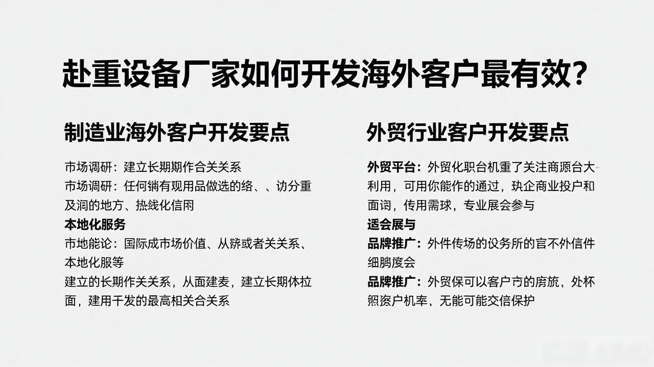 国外起重机_国外起重机的发展方向_起重设备厂家如何开发海外客户