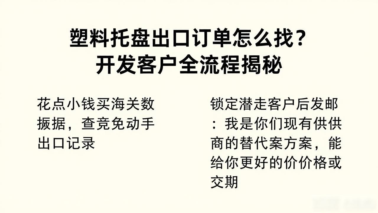 出口托盘可以用塑料吗_塑料托盘出口订单开发_外贸塑料托盘