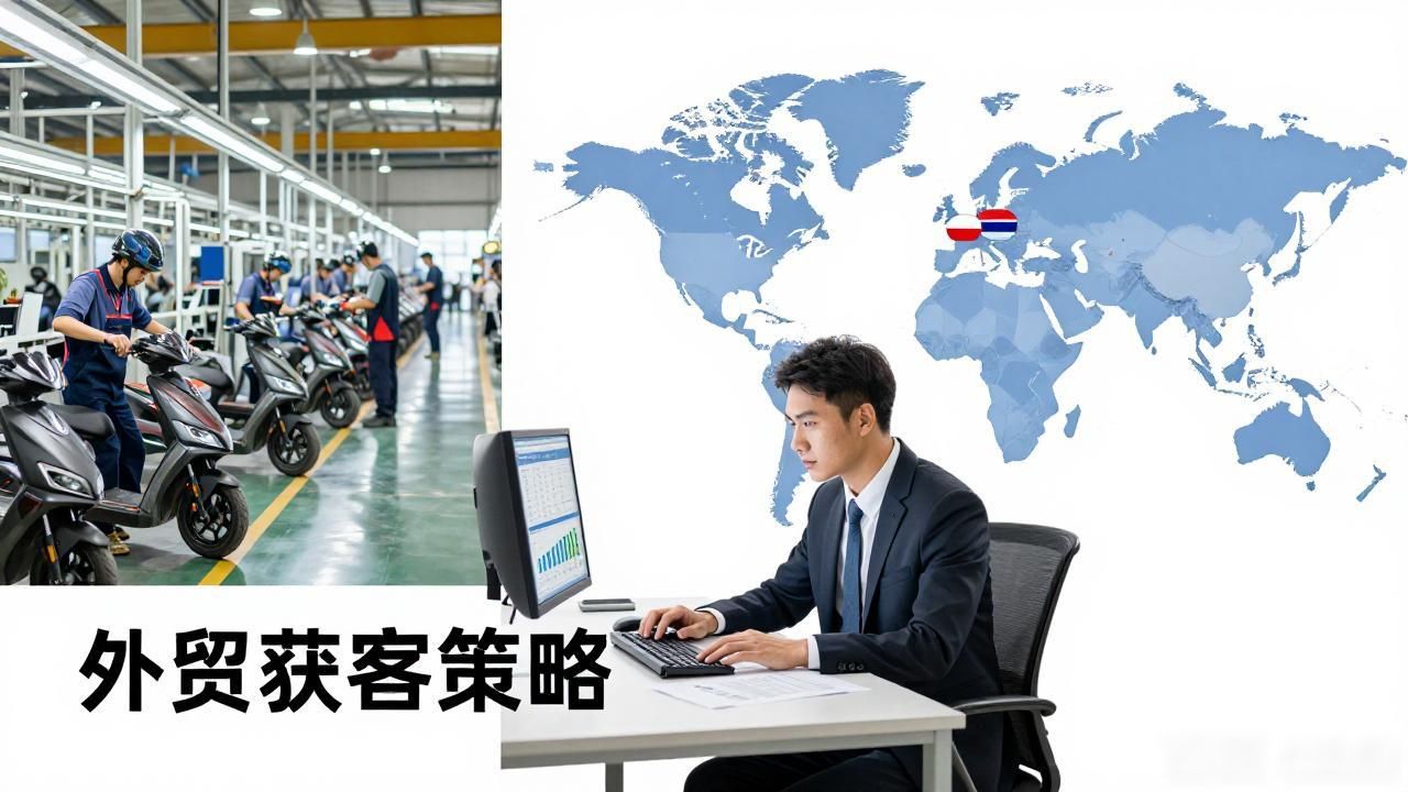 滑板车工厂外贸获客_滑板车出口厂家_滑板车外贸前景
