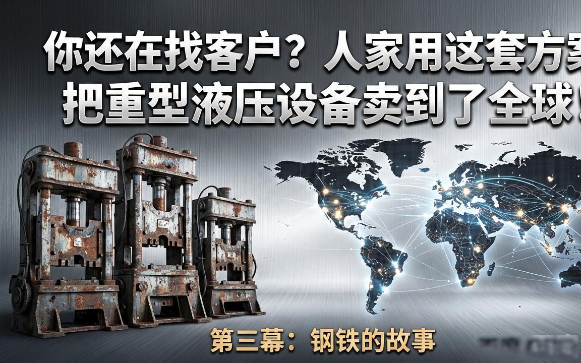 重型液压设备外贸获客方案