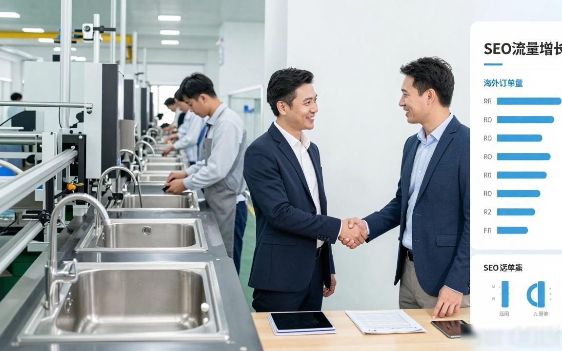 不锈钢水槽工厂外贸SEO获客