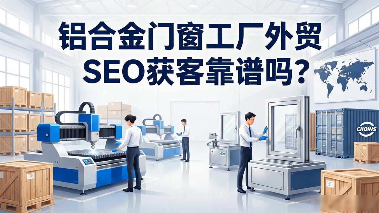 铝合金门窗生产招工_进口铝合金门窗加工_铝合金门窗工厂外贸SEO获客