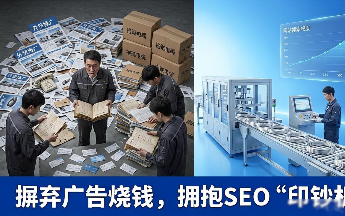 拖链电缆工厂外贸SEO获客