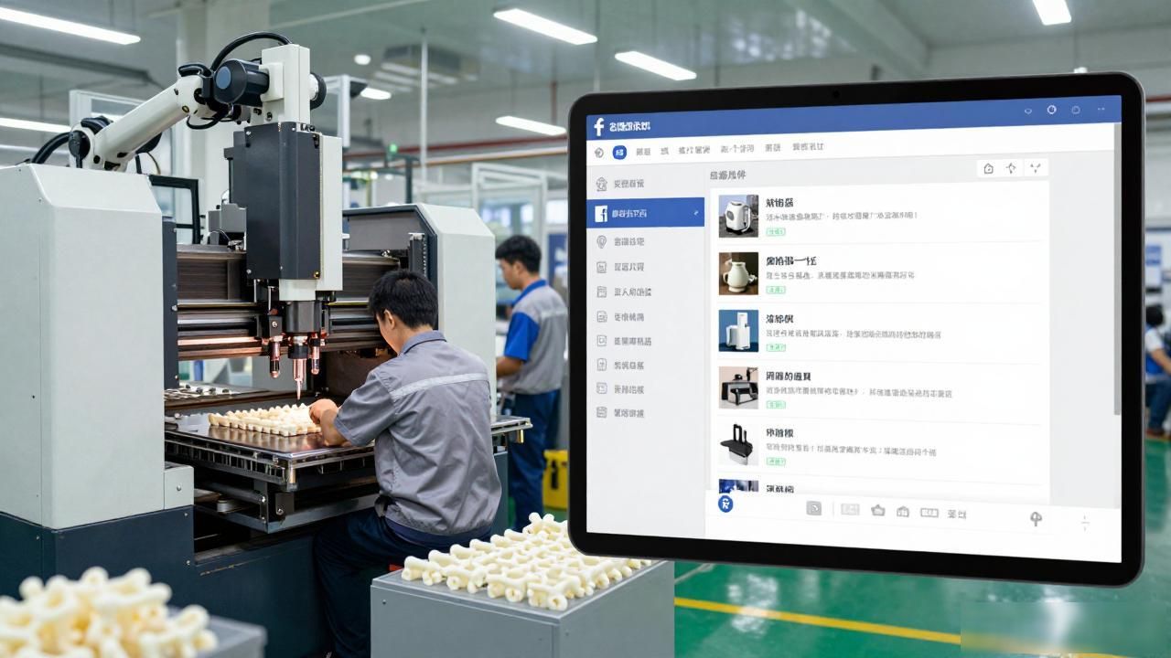 注塑工厂Facebook群组找海外采购商_老外采购群_海外注塑是