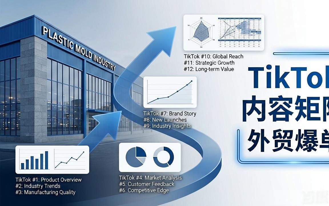 塑胶模具厂TikTok内容矩阵怎么做外贸