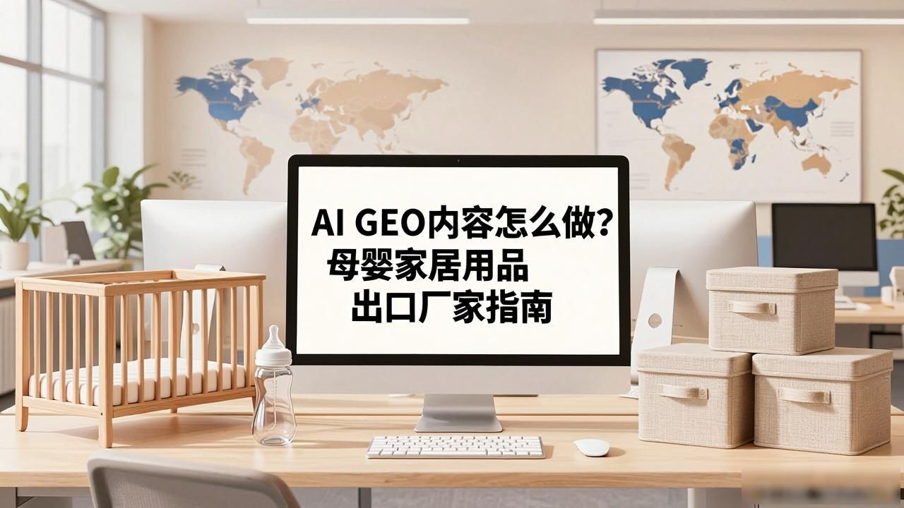 母婴用品行业市场现状_母婴家居用品出口厂家AI GEO内容怎么做_母婴用品进货