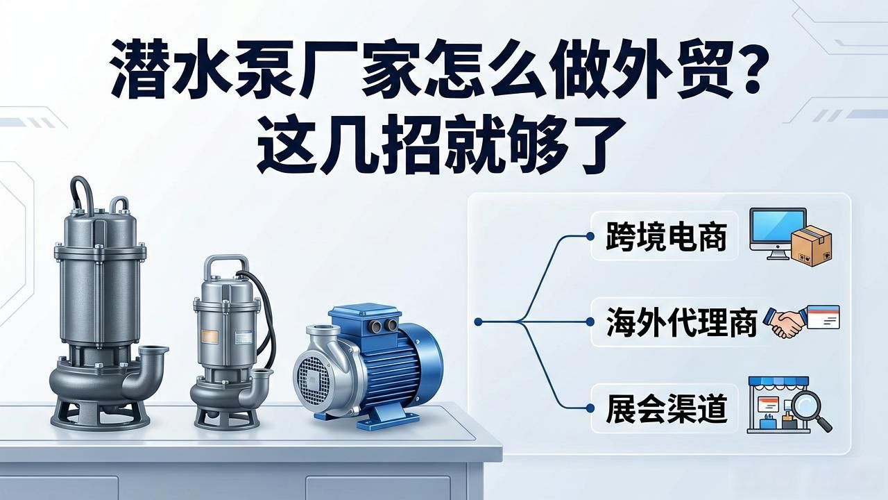 厂家直销潜水泵_潜水泵生产厂家_潜水泵厂家怎么做外贸