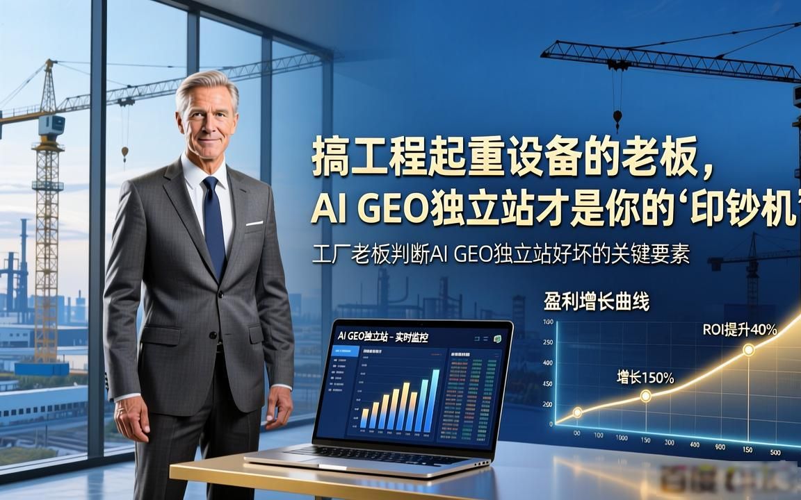 工程起重设备工厂AI GEO独立站内容方案